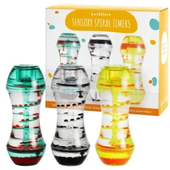 3 Sensory Spiral Timers A0710