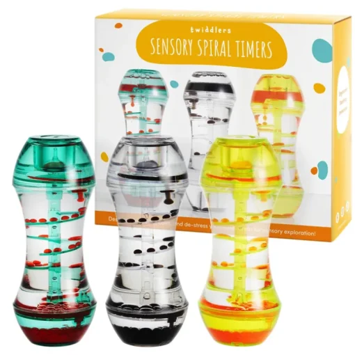 3 Sensory Spiral Timers A0710