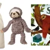 Sloth Slept on Story Sack with Mary Meyer Plush Sloth