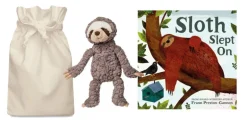 Sloth Slept on Story Sack with Mary Meyer Plush Sloth