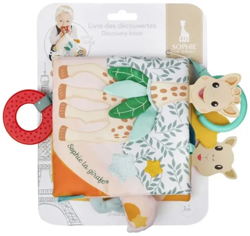 Soft Sensory Discovery book Sophie la girafe