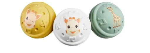 Sophie la Girafe 3 Sensory Musical Balls