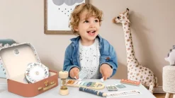 Speedy Monkey Musical Toy Set in a Suitcase