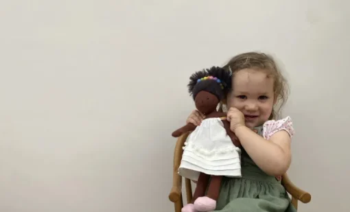 Tenderleaf Toys - Esme Black Rag Doll