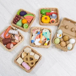 Tenderleaf Toys Market Stall Basket Bundle (Direct Shipping)