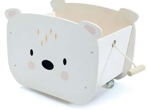 Tenderleaf Toys Pull Along Bear Cart (Direct Shipping)