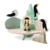 Tenderleaf Toys Wooden Balancing Polar Circle with 9 pieces