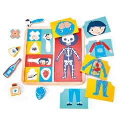 Tenderleaf Toys Wooden 'Ouch Puzzle'