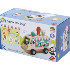 Tenderleaf Toys Wooden- Penguin's Gelato Van