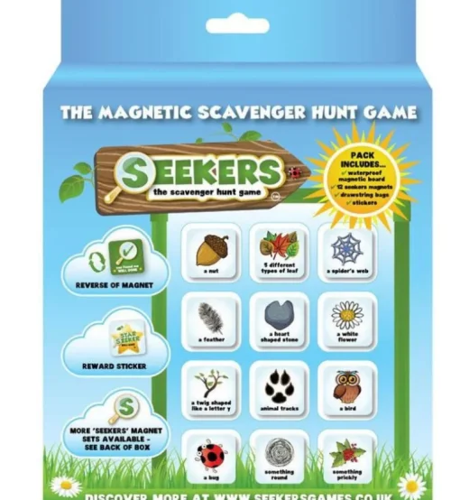 The Nature Adventure Story Sack with Seekers Scavenger Hunt Set