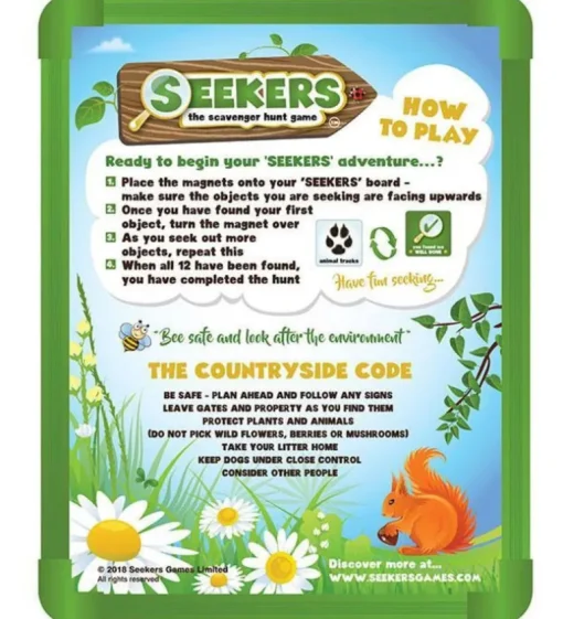 The Nature Adventure Story Sack with Seekers Scavenger Hunt Set