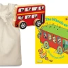 The Wheels on the Bus Story Sack with Wooden Bus