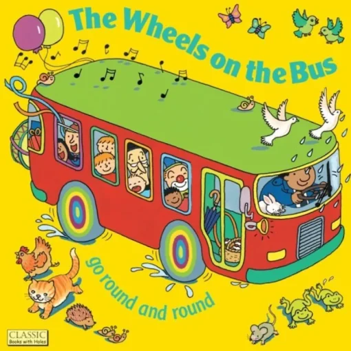 The Wheels on the Bus Story Sack with Wooden Bus