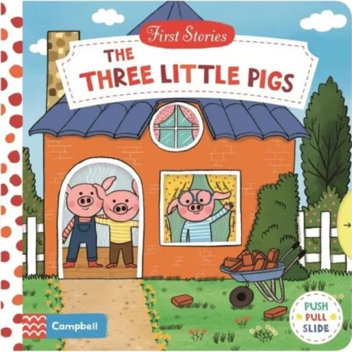 Three Little Pigs Story Sack with Wooden Characters