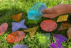 TickiT Rainbow Glitter Shapes pk21 72622