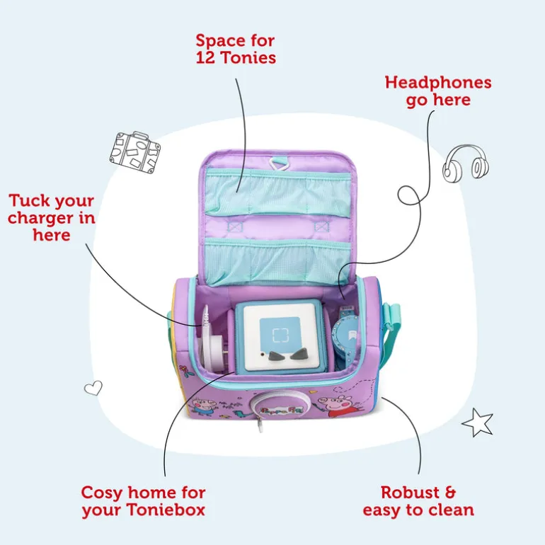 Tonies Listen & Play Bag - Peppa Pig