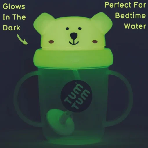 Tum Tum Tippy Up Cup Pete Polar Bear Glow in the Dark
