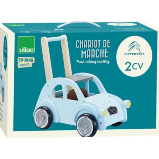 Vilac Citroen 2CV Baby Walker VIL1132 (Direct Shipping)