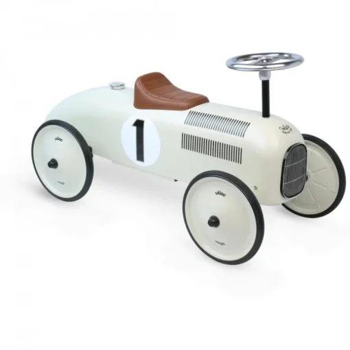Vilac Classic Metal Racing Car Ride On (Direct Shipping)