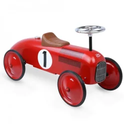 Vilac Classic Metal Racing Car Ride On (Direct Shipping)