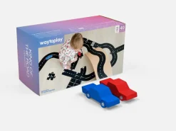 Waytoplay NEW King of the Road, Road Track with two Cars