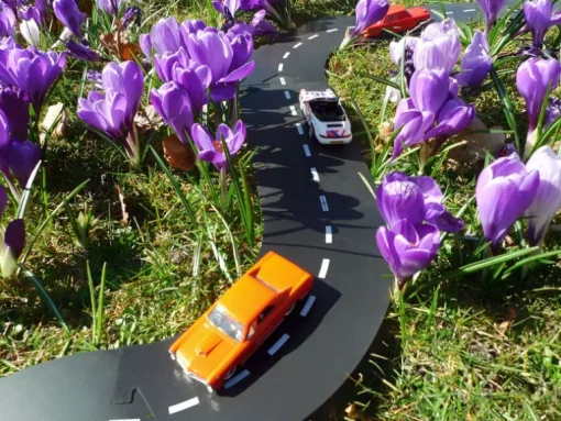 Waytoplay NEW King of the Road, Road Track with two Cars