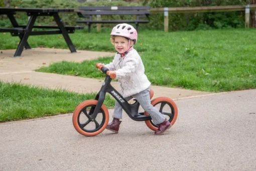 Whizz Balance Bike - Black Bike (Direct Shipping)