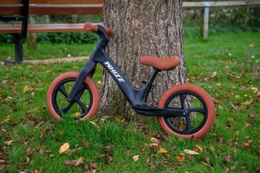 Whizz Balance Bike - Black Bike (Direct Shipping)