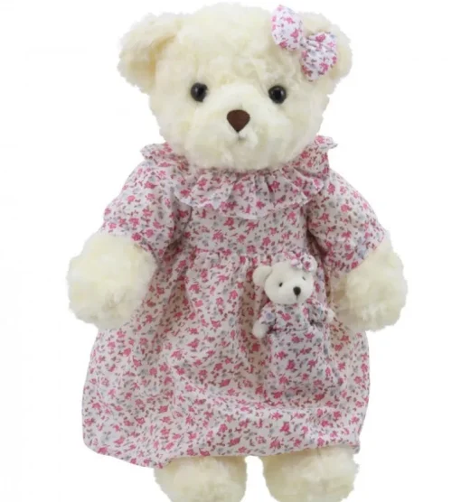 Wilberry Bedtime Mommy and Daddy Bear with Baby Bears