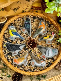 Yellow Door Birds Sensory Play Stones