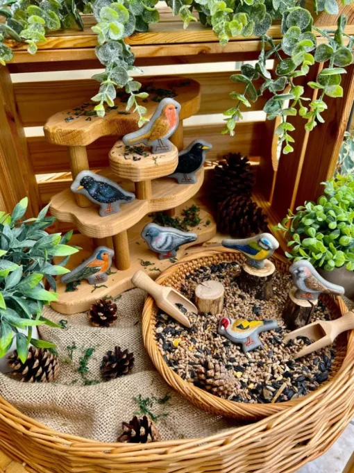Yellow Door Birds Sensory Play Stones