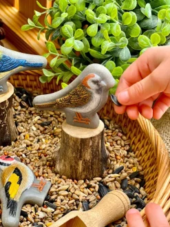 Yellow Door Birds Sensory Play Stones