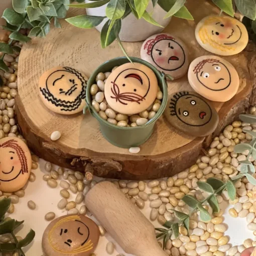 Yellow Door Emotion Stones