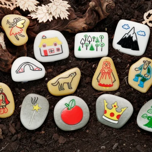 Yellow Door Fairy Tale Story Stones