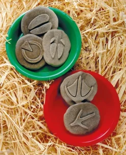 Yellow Door Farmyard Footprint Stones