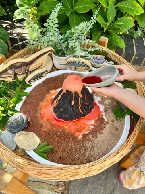 Yellow Door Play Volcano