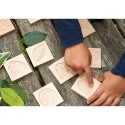 Yellow Door Sensory Leaf Tiles (6)