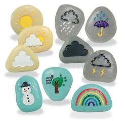 Yellow Door Weather Stones