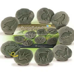 Yellow Door Woodland Footprint Stones